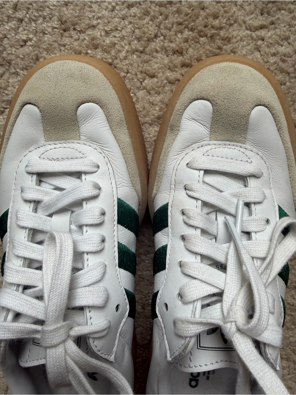 Adidas Sambas Women’s Gum Sole - Picture 5 of 5